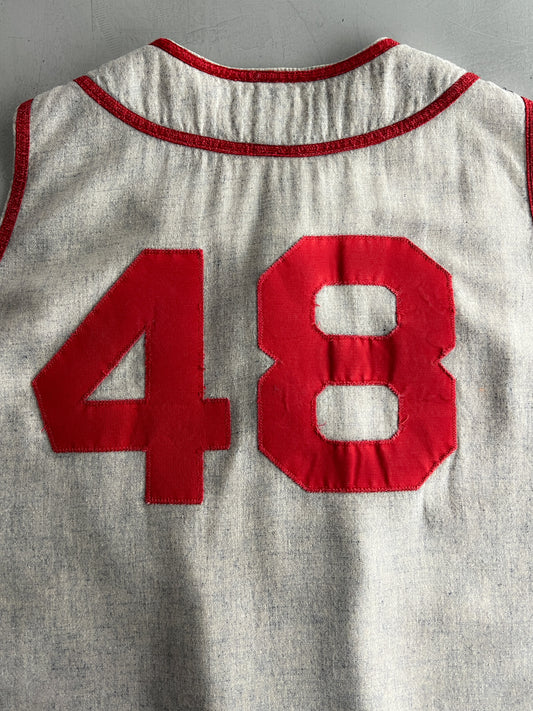 40's/50's Red Bud Baseball Jersey [L]
