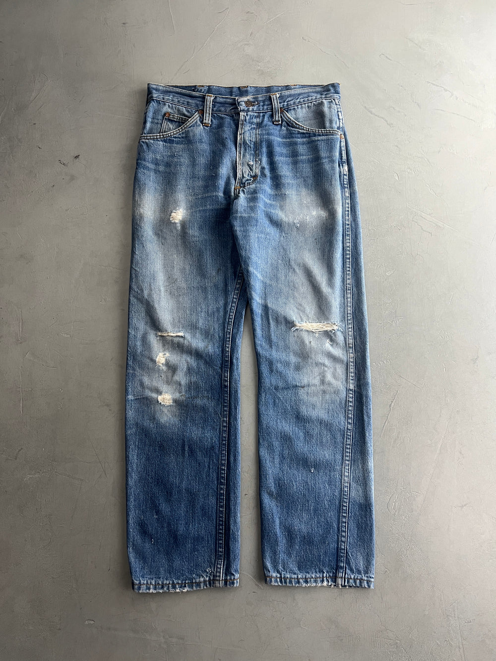 70's Ranchcraft Thrashed Jeans [30"]