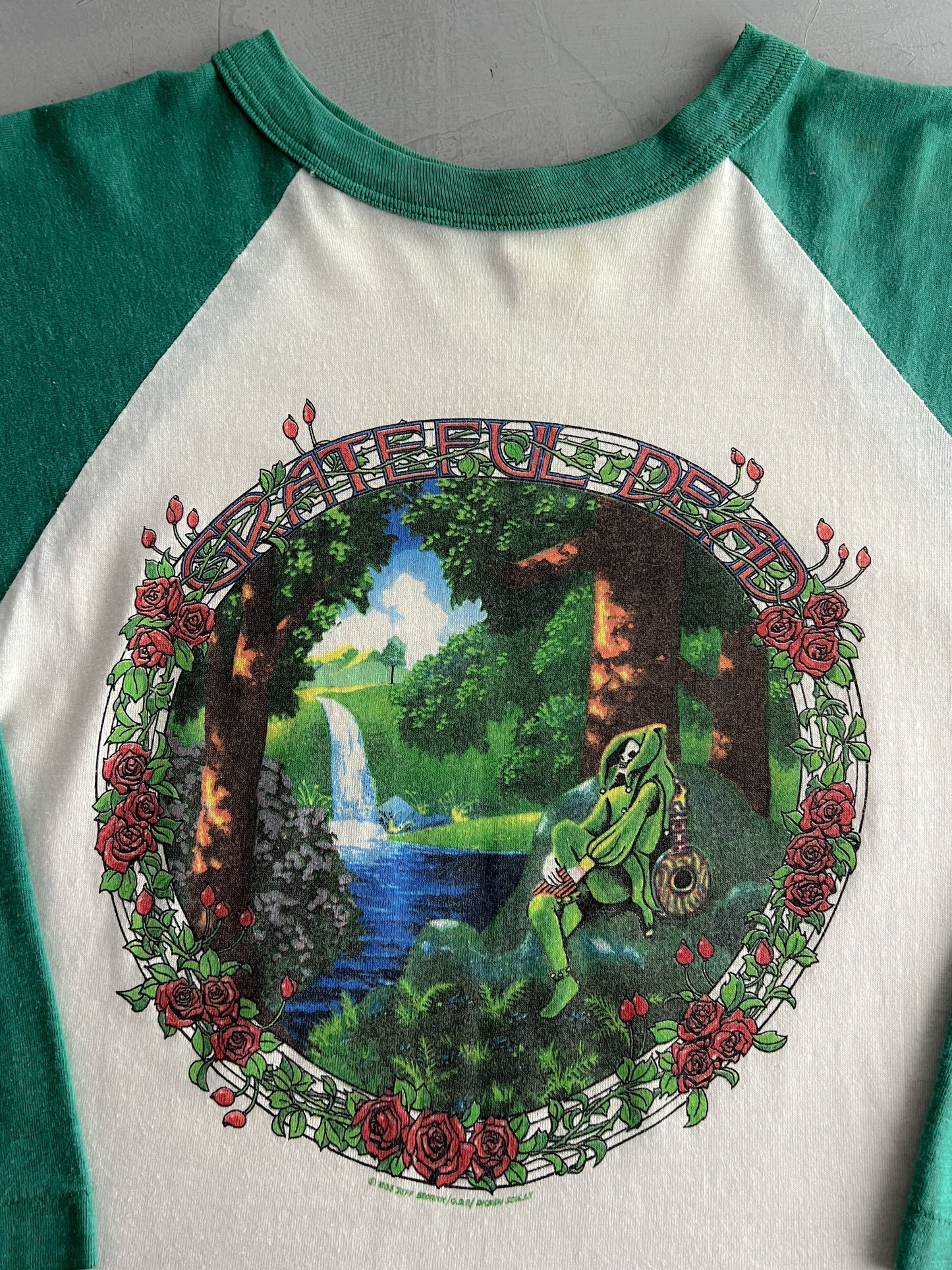 84' Grateful Dead Summer Tour Raglan Tee [M]