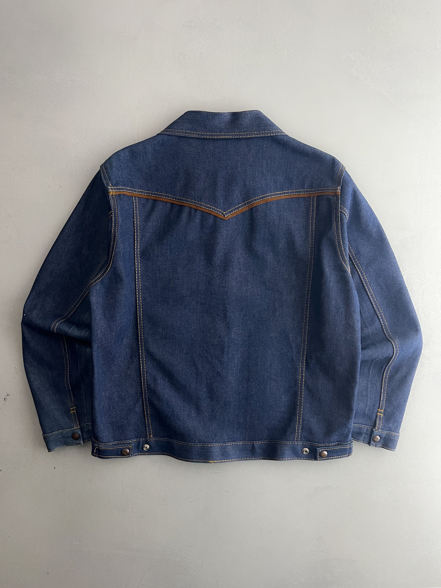 1970's Western Arrow Pocket Denim Jacket [L]