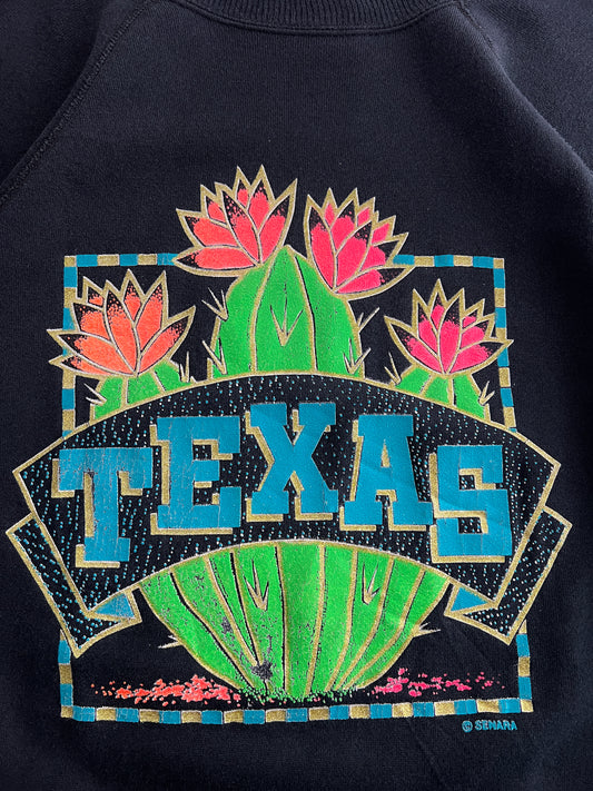 1980's Sparkly Texas Sweatshirt [L]