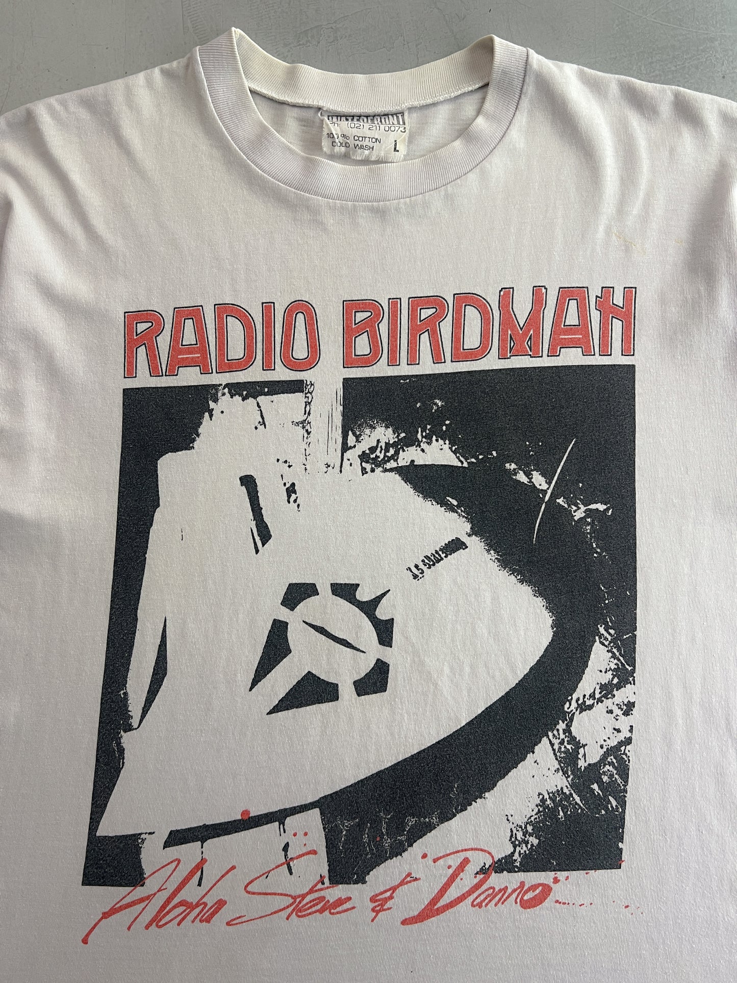 80's Radio Birdman "Aloha Steve & Danno" Tee [M/L]