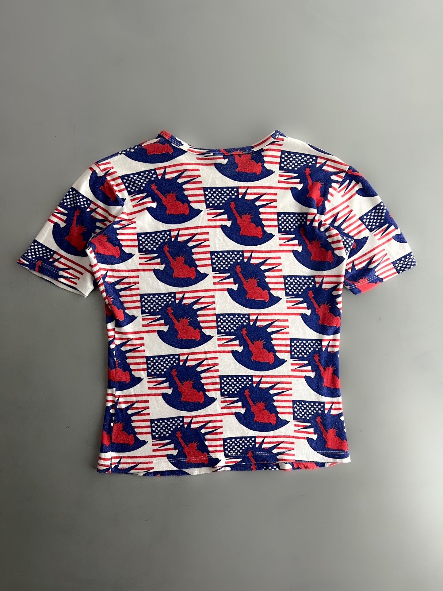 1970’s Statue of Liberty All Over Print T-Shirt [XS-S]