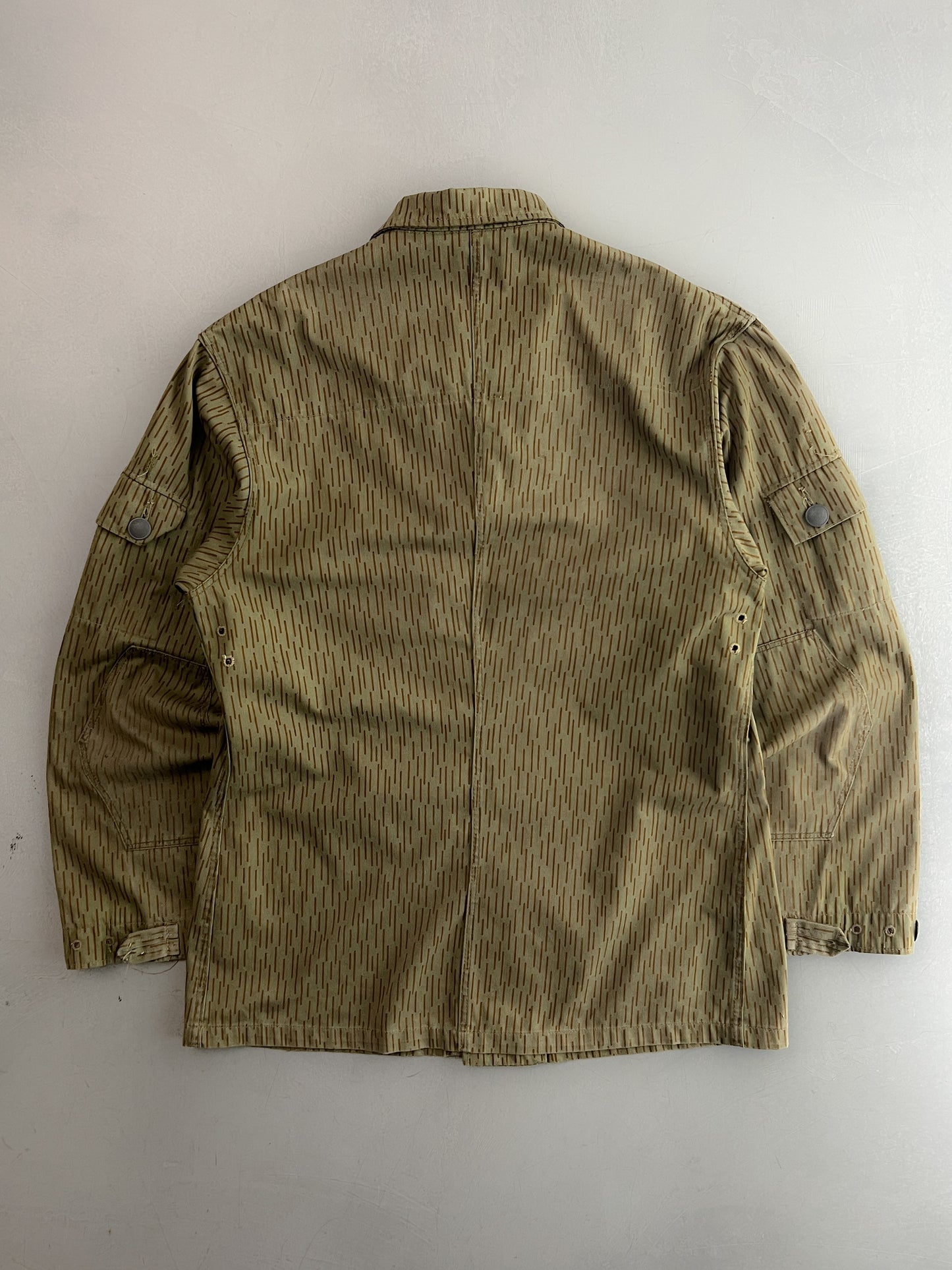 East German Rain Camo Field Jacket [L]