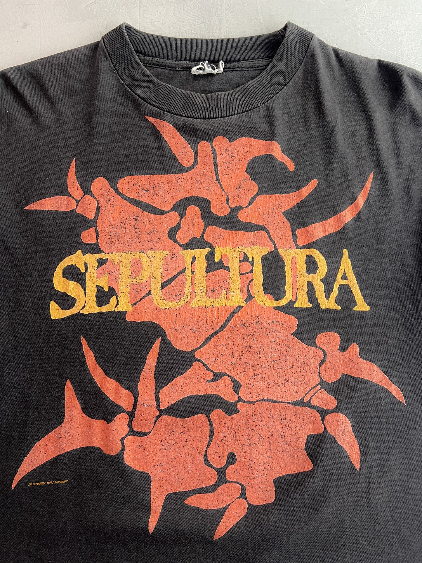 ‘91 Sepultura New Titans On The Block Tour Tee [L]