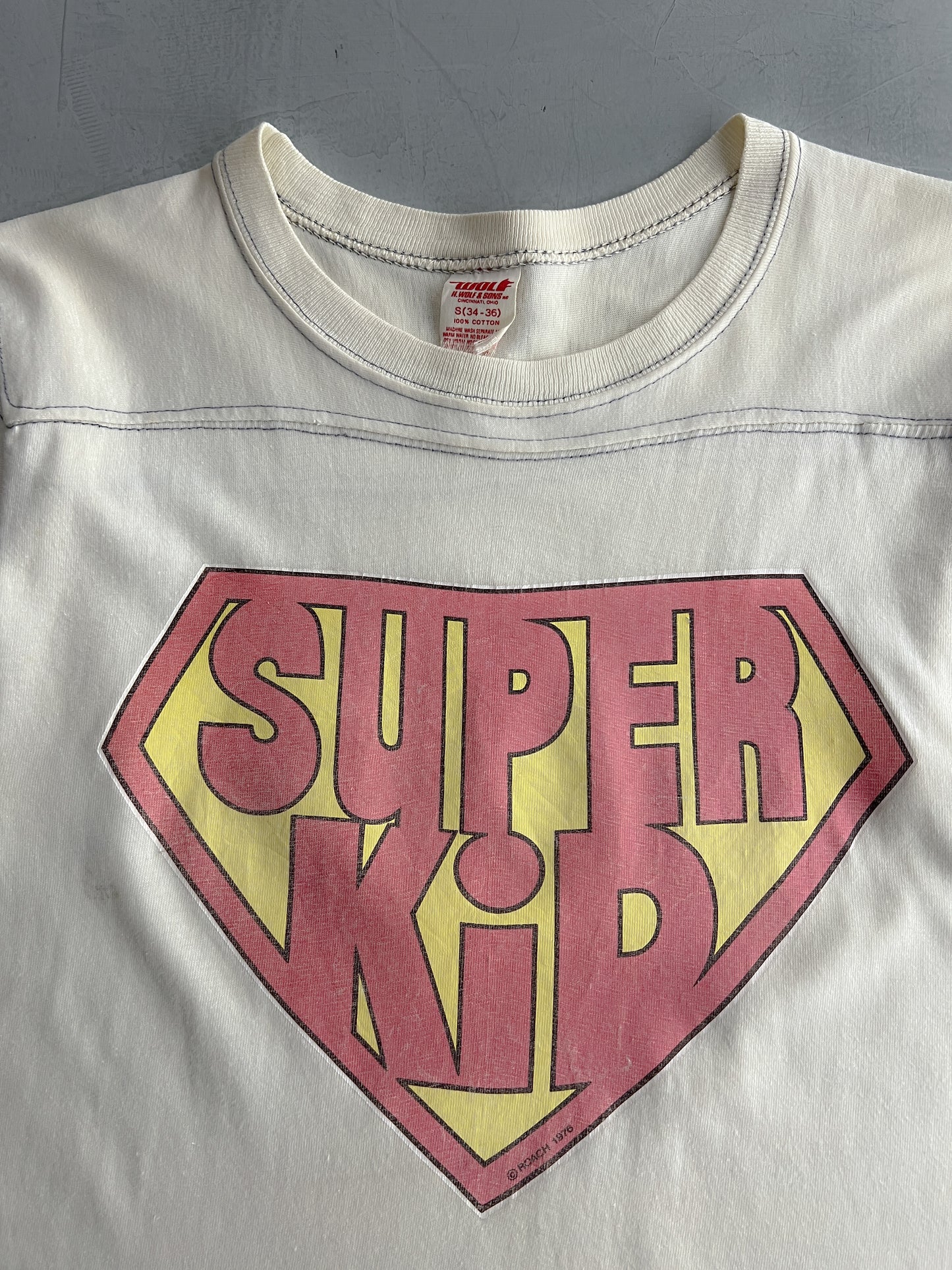 1970's Roach “Super Kid” Jersey Tee [S]