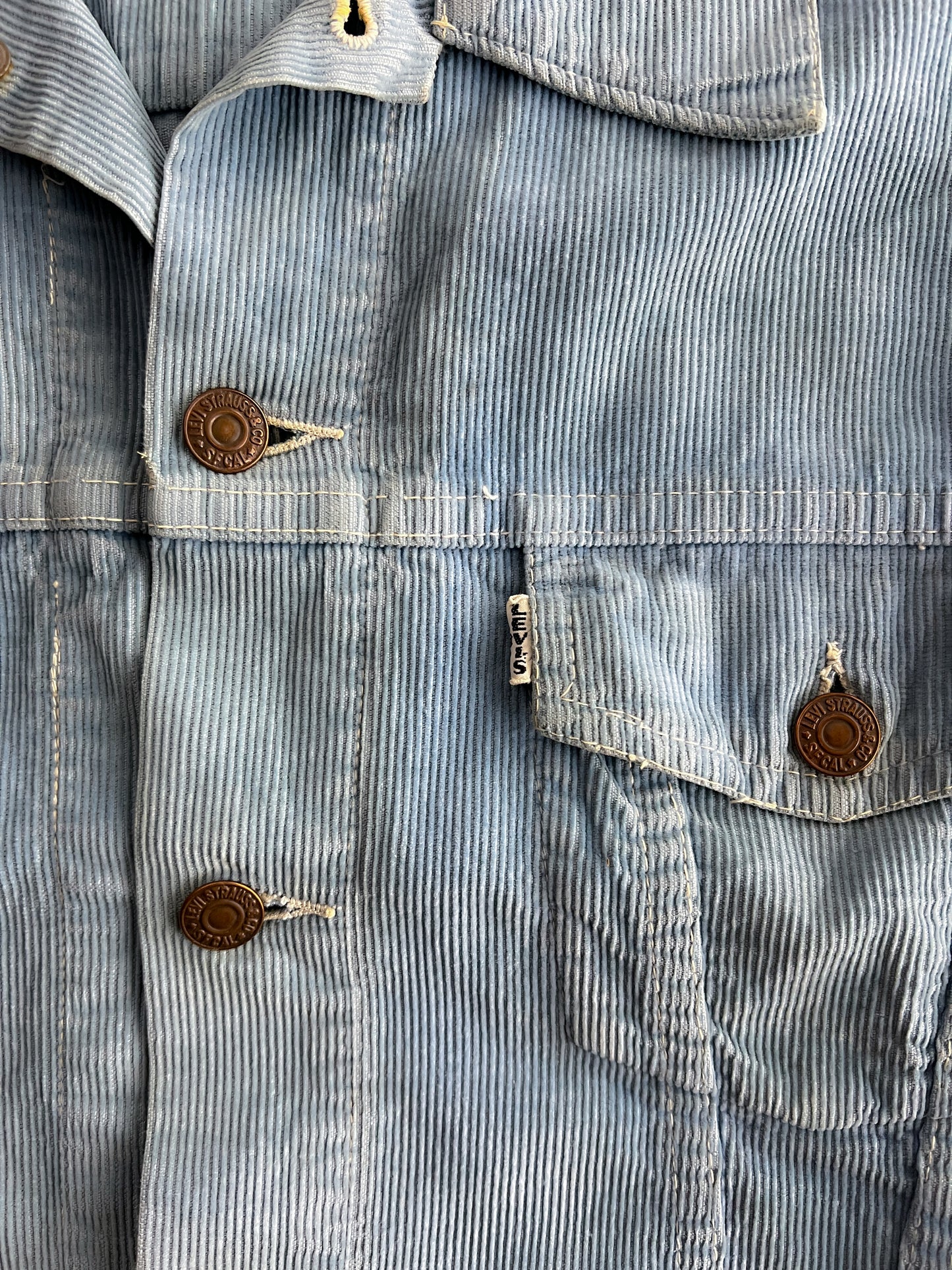 1970's Levis Big E Slim Fit Cord Jacket [M]