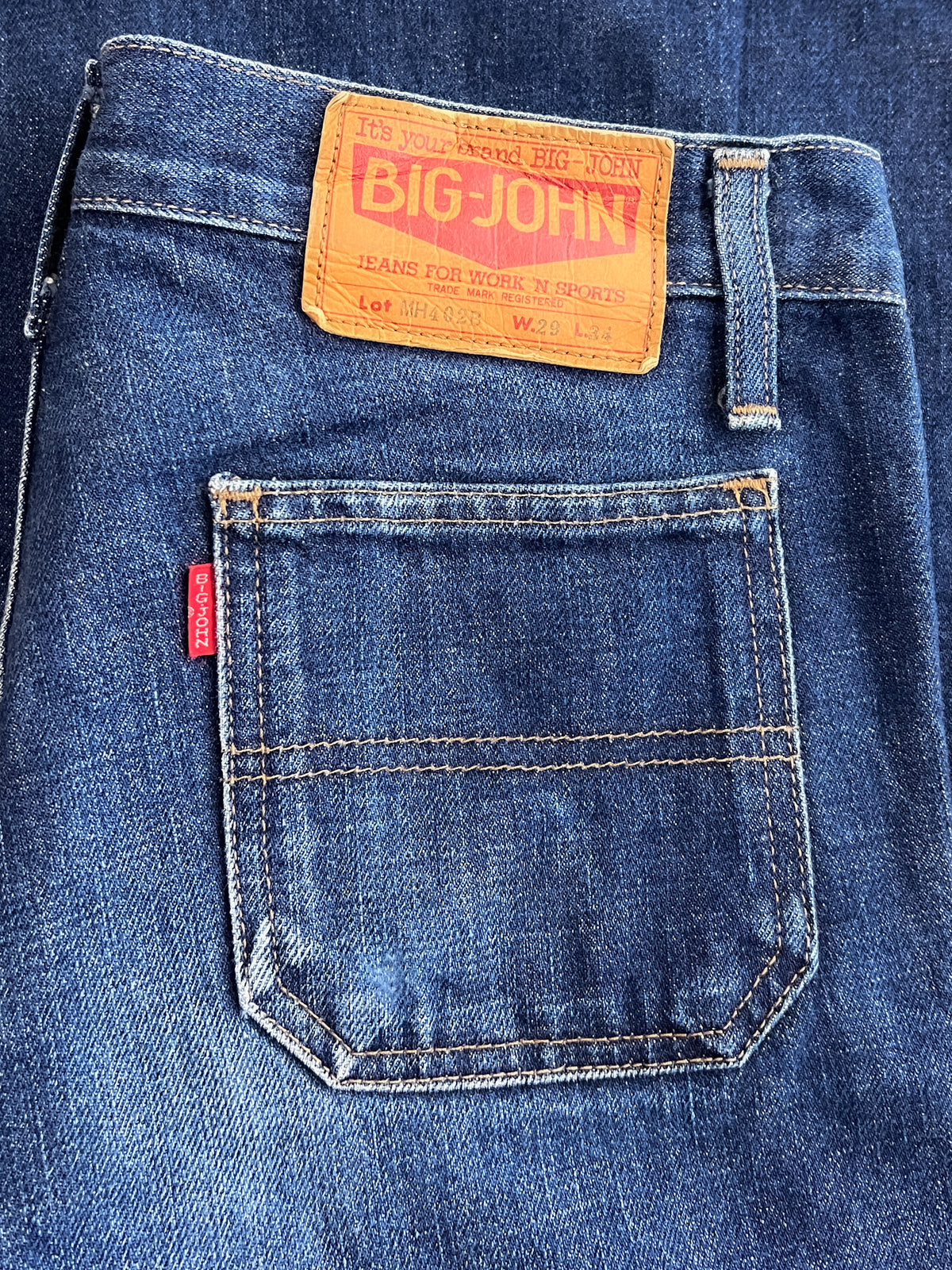 1970's Big John Bell Bottom Jeans [29"]