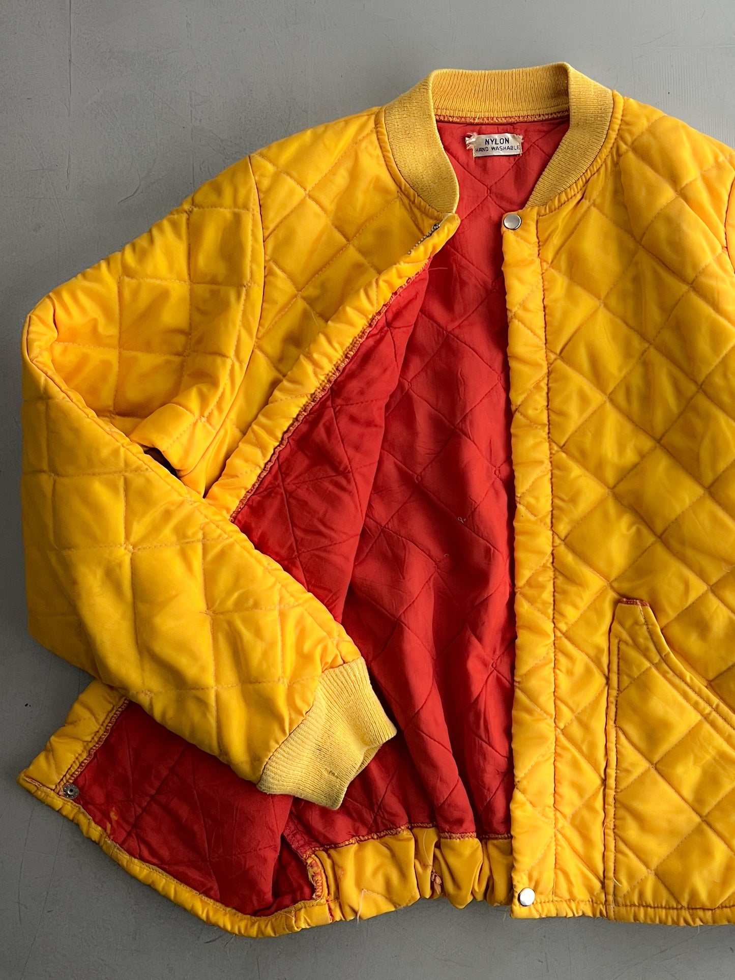 1960's Quilted Nylon Jacket [XS/S]