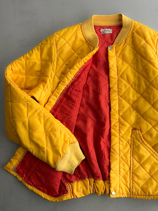 1960's Quilted Nylon Jacket [XS/S]
