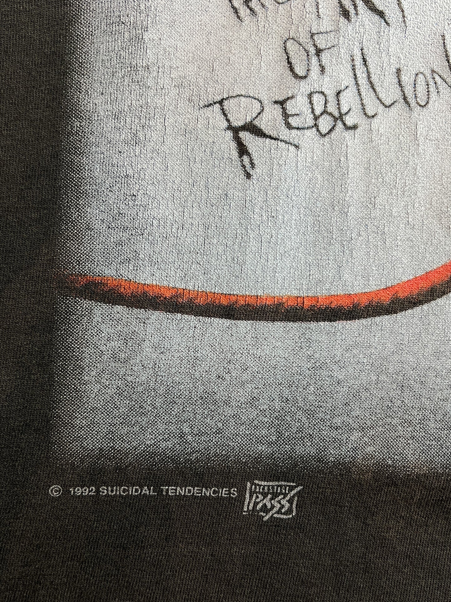 '92 Suicidal Tendencies "The Art Of Rebellion" Tee [XL]