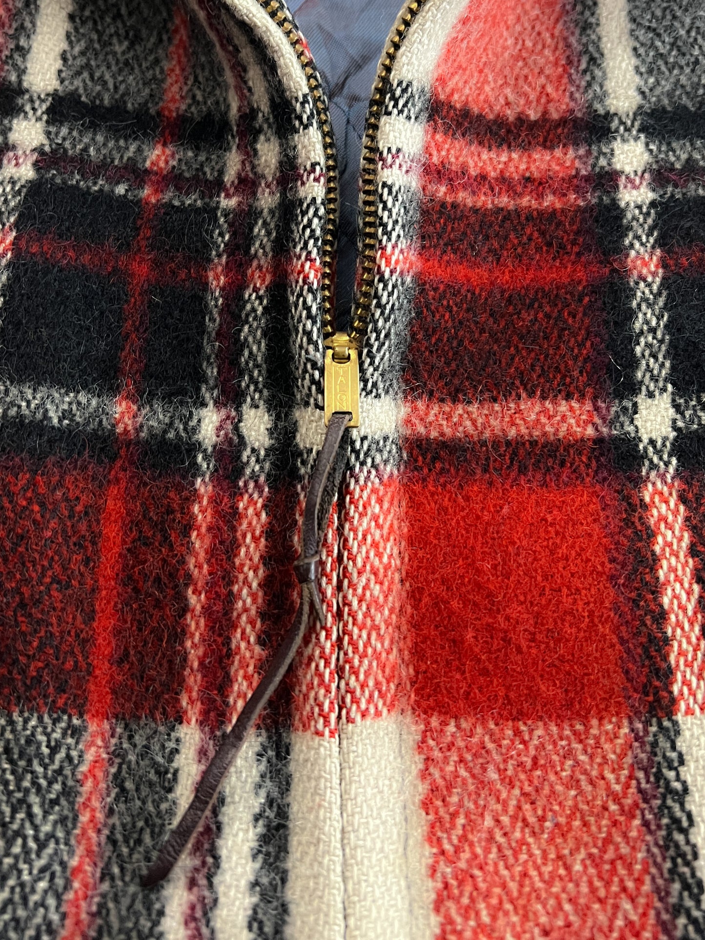 1960's Forty Below Tartan Wool Coat [L]
