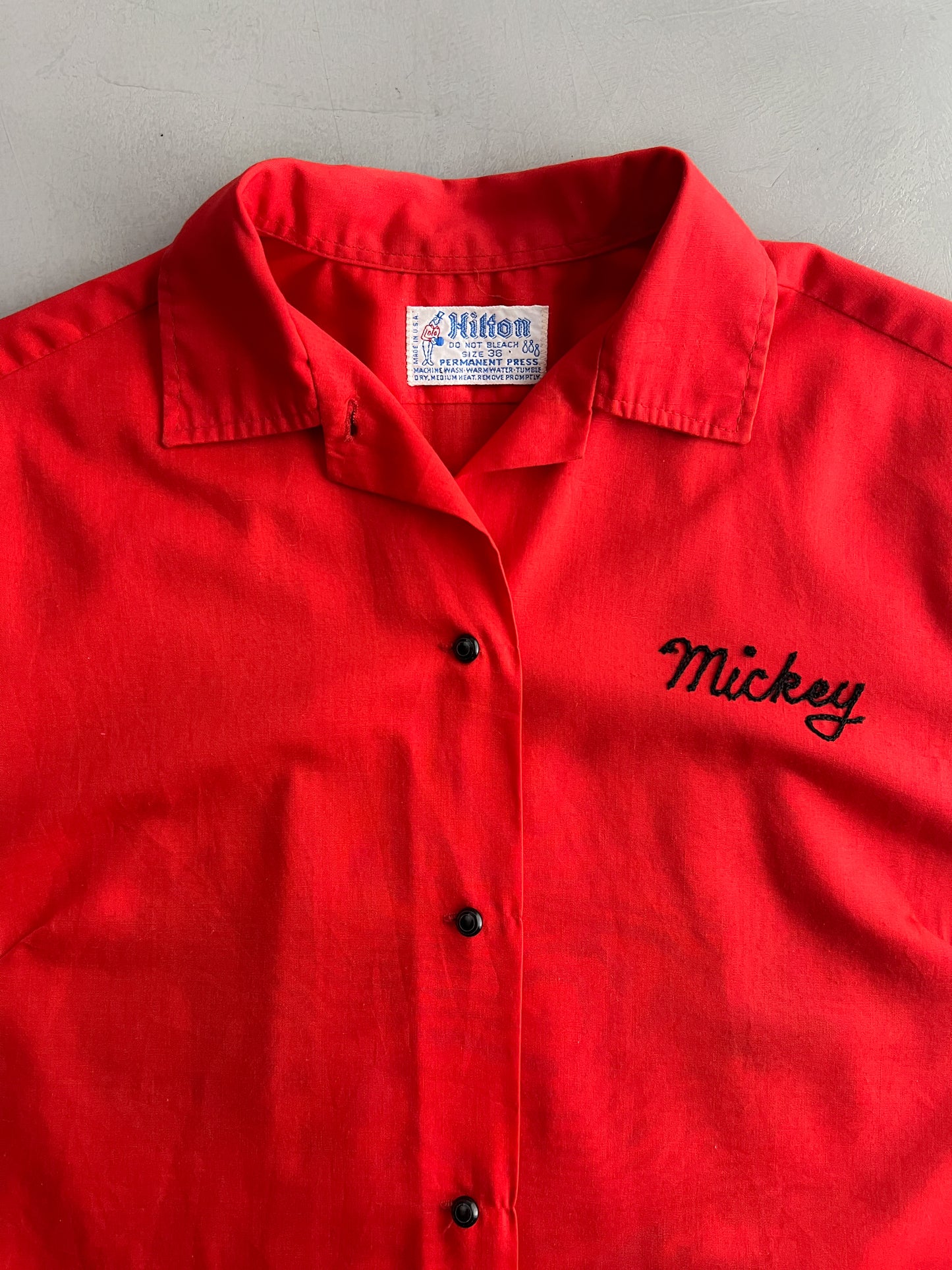 1970's J.C Miller Logging Bowling Shirt [S/M]