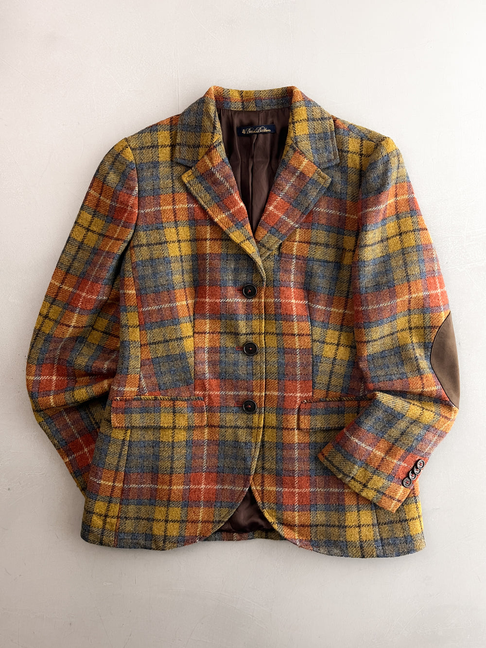 1980's Brooks Brothers Plaid Sport Coat [S]