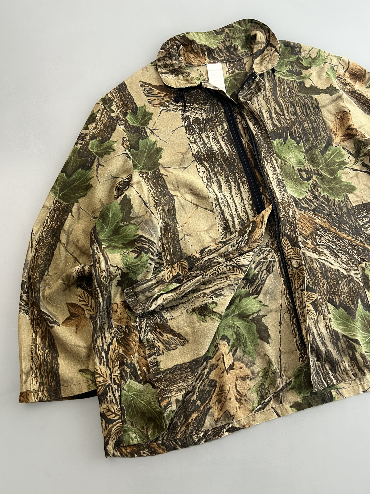 Realtree Lightweight Gauze Zip Jacket [XL]