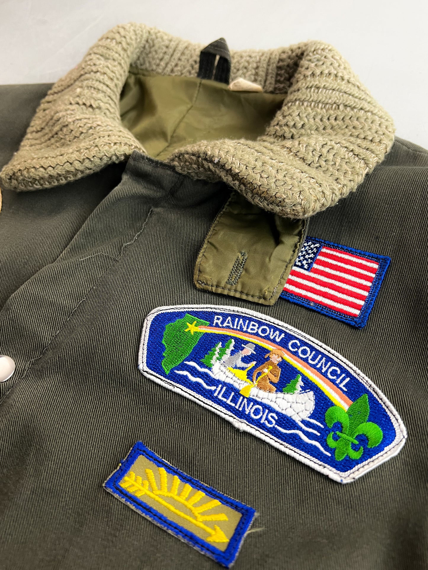 Patched Boy Scout Bomber [M]