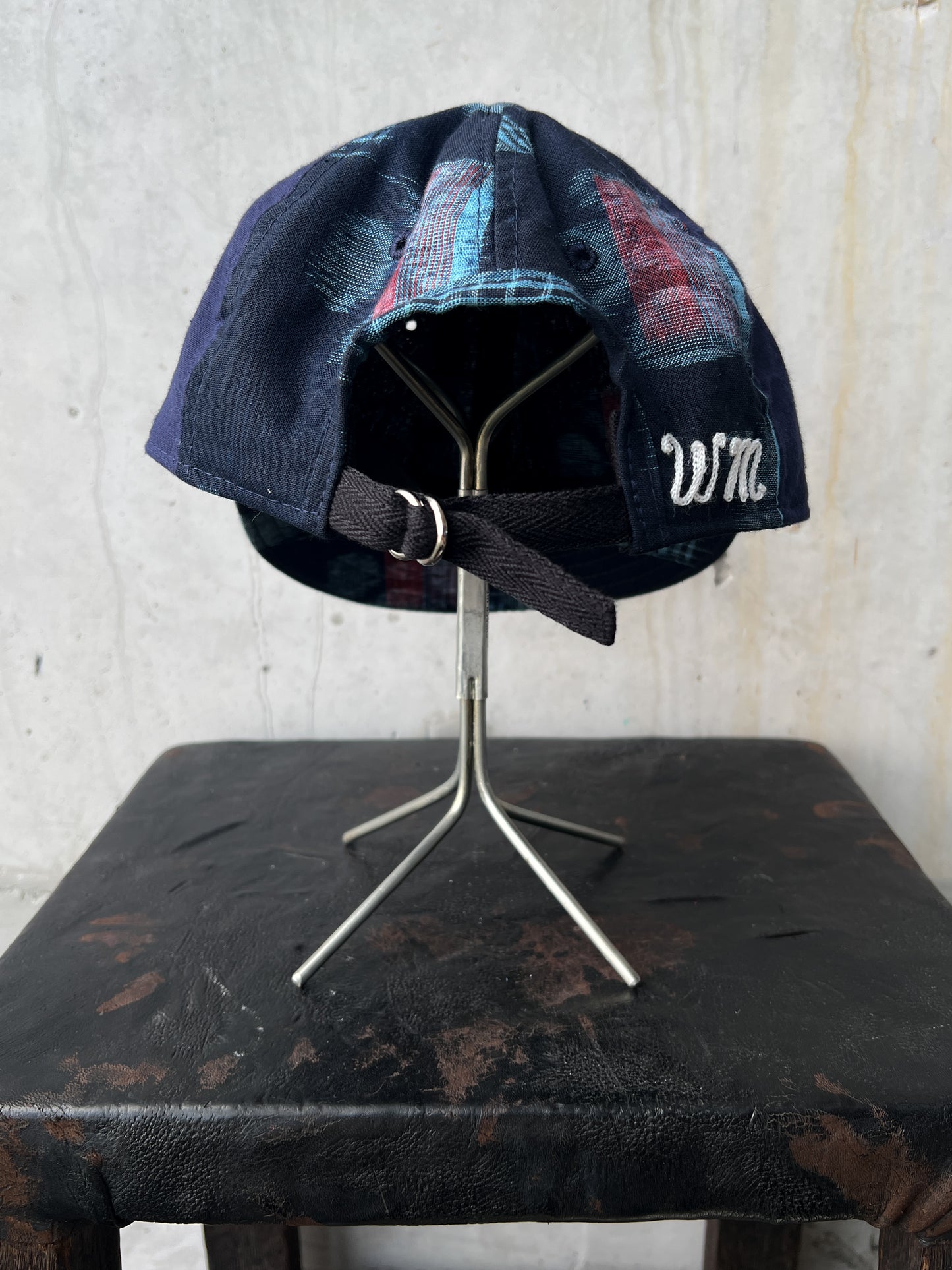 Early 20th c. Japanese Fabric 1930's Baseball Cap By Troy O'Shea Handmade [Adjustable]