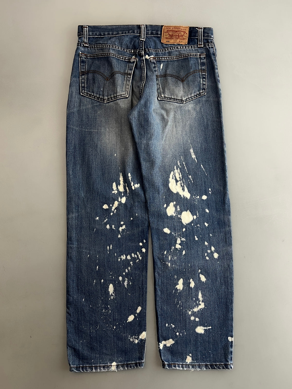 Thrashed Made in USA Levi's 501's [30"]