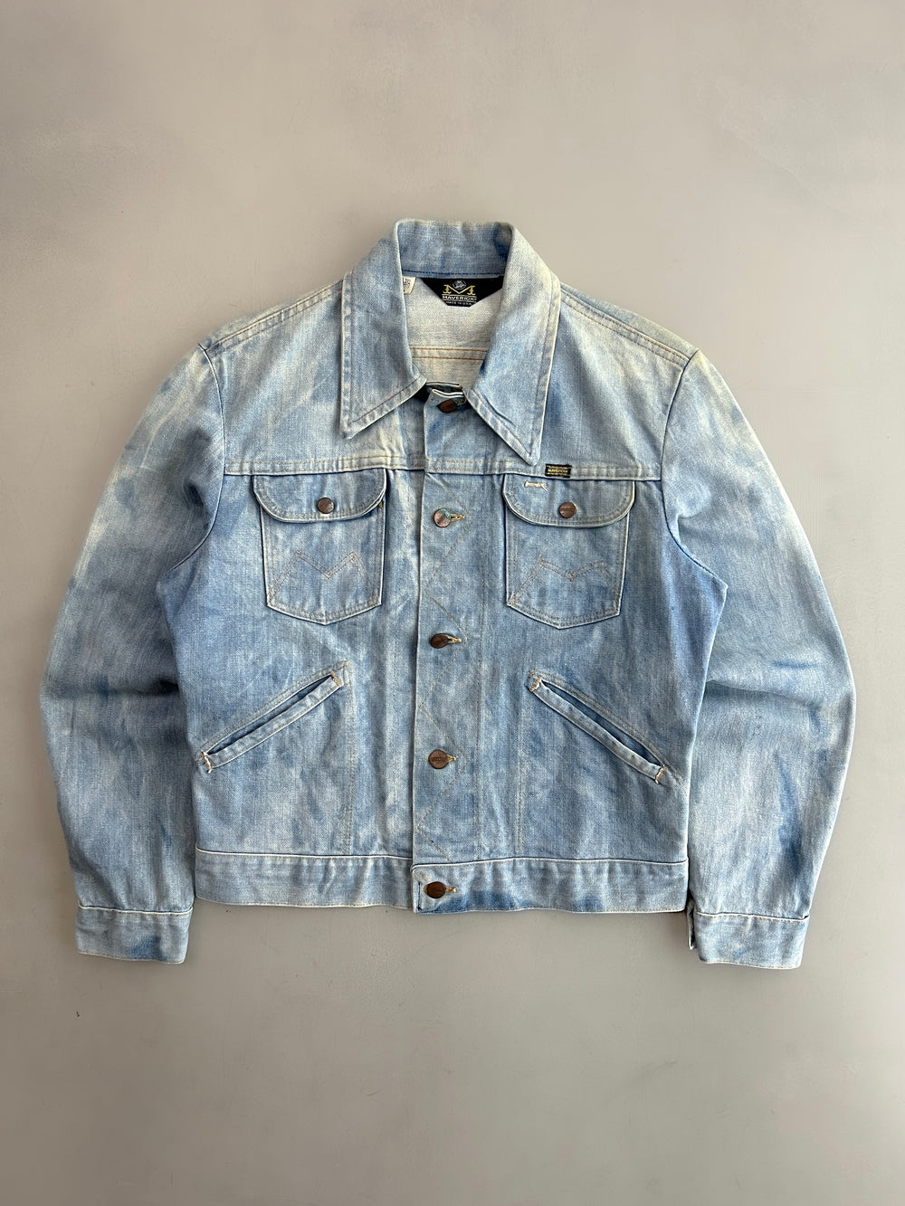 1970's Maverik Blue Bell Selvage Denim Jacket [S/M]