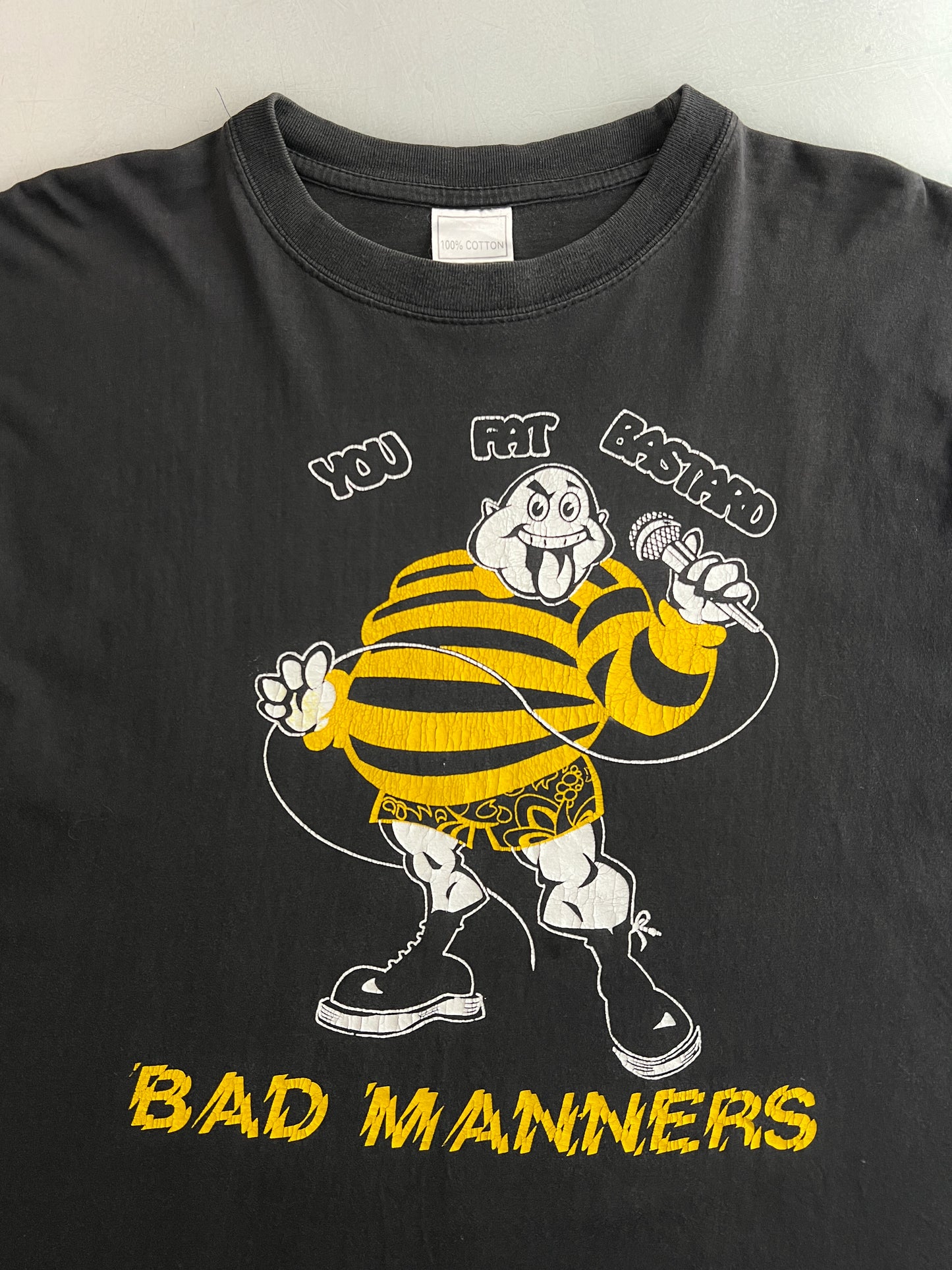 Bad Manners "You Fat Bastard" Tour Tee [XL]