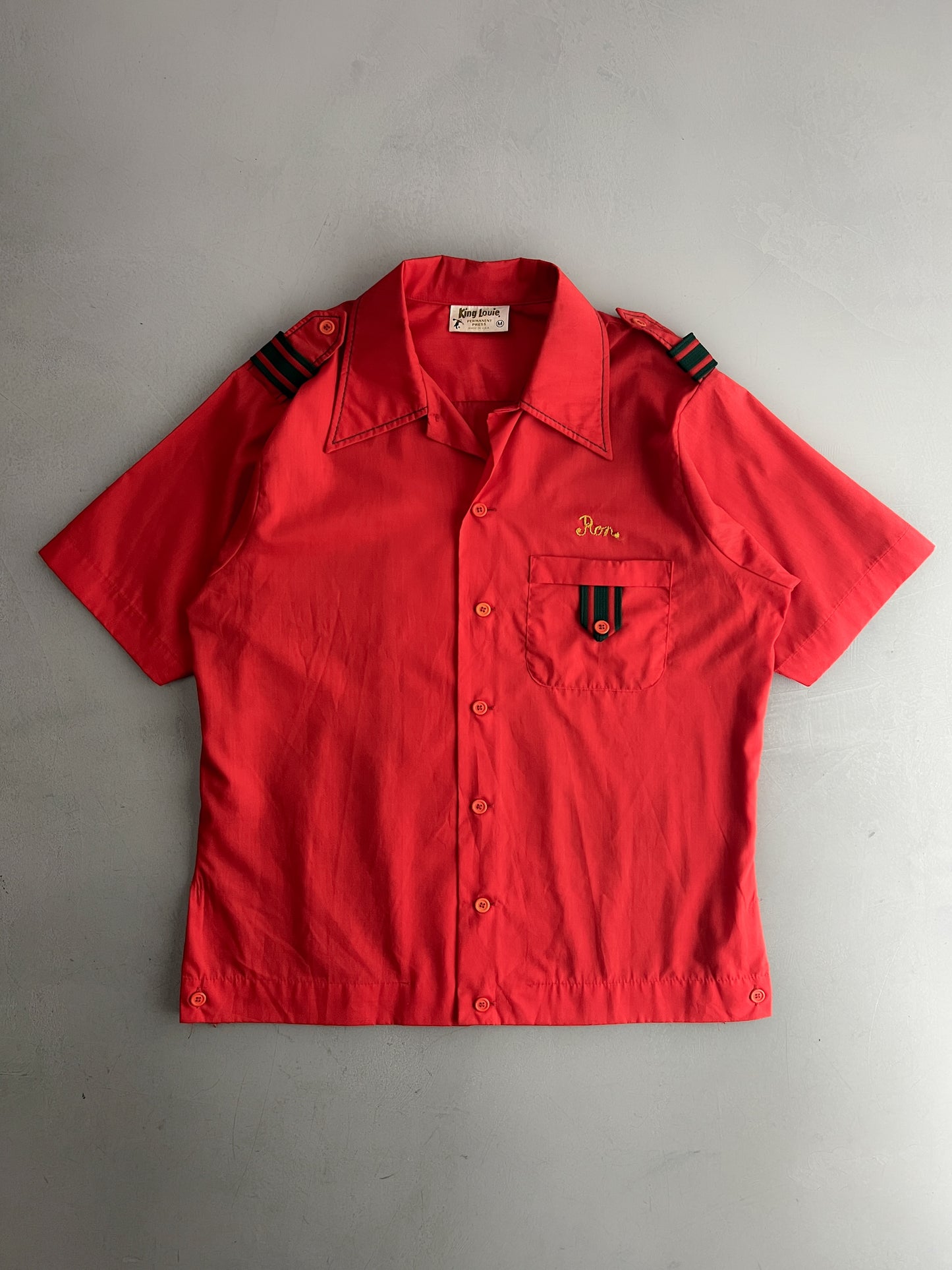 1970's King Louie 'Turner Supply Co' Bowling Shirt [M]