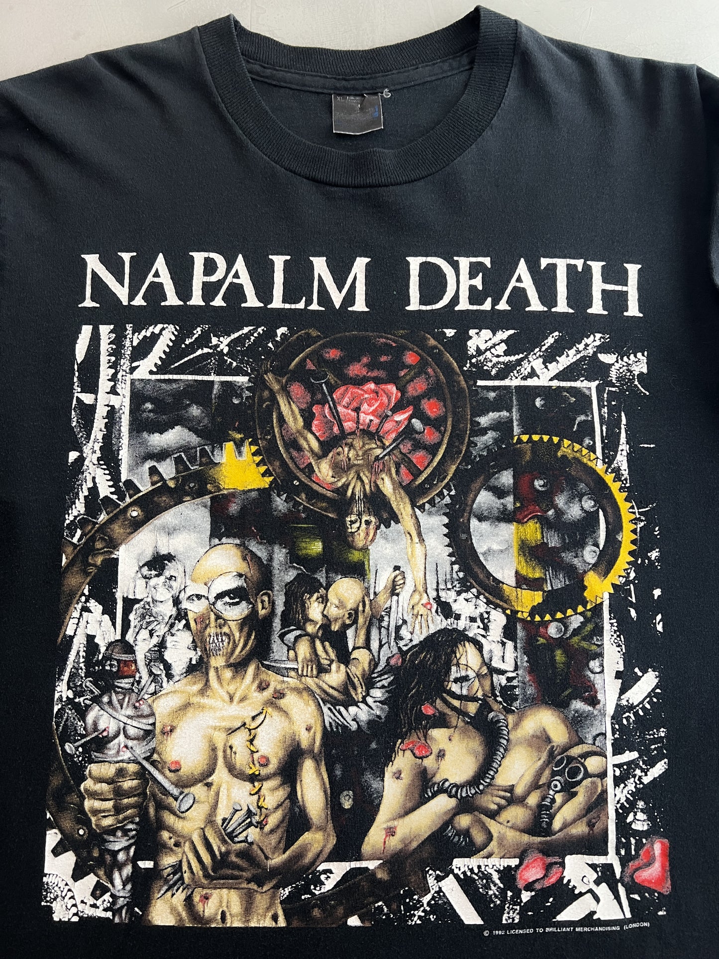 '92 Napalm Death "Campaign For Musical Destruction" Tour Tee [L]
