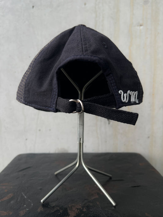 Early 20th c. Japanese Fabric 1930's Baseball Cap By Troy O'Shea Handmade [Adjustable]