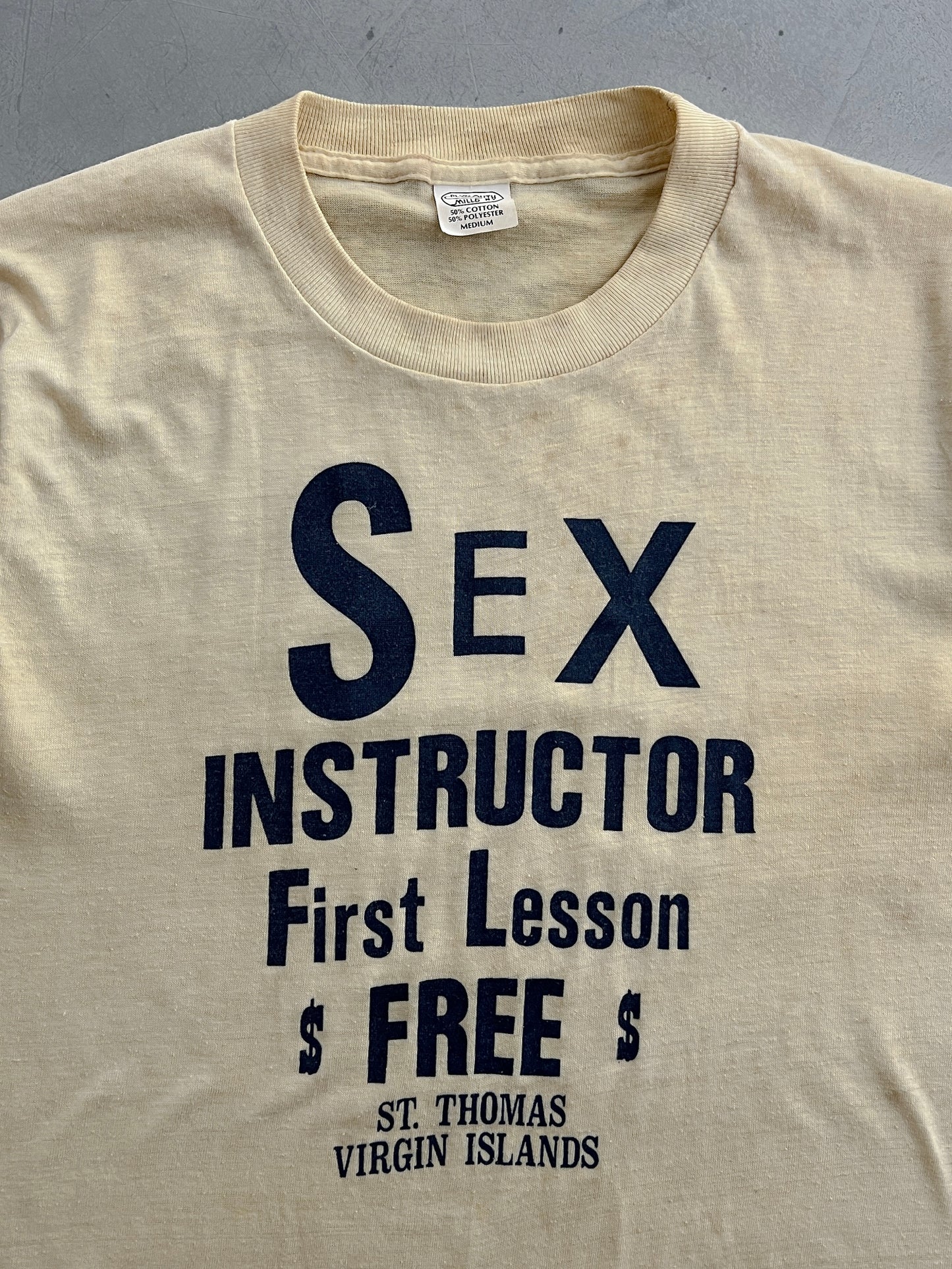 1980's "Sex Instructor" Tee [S/M]