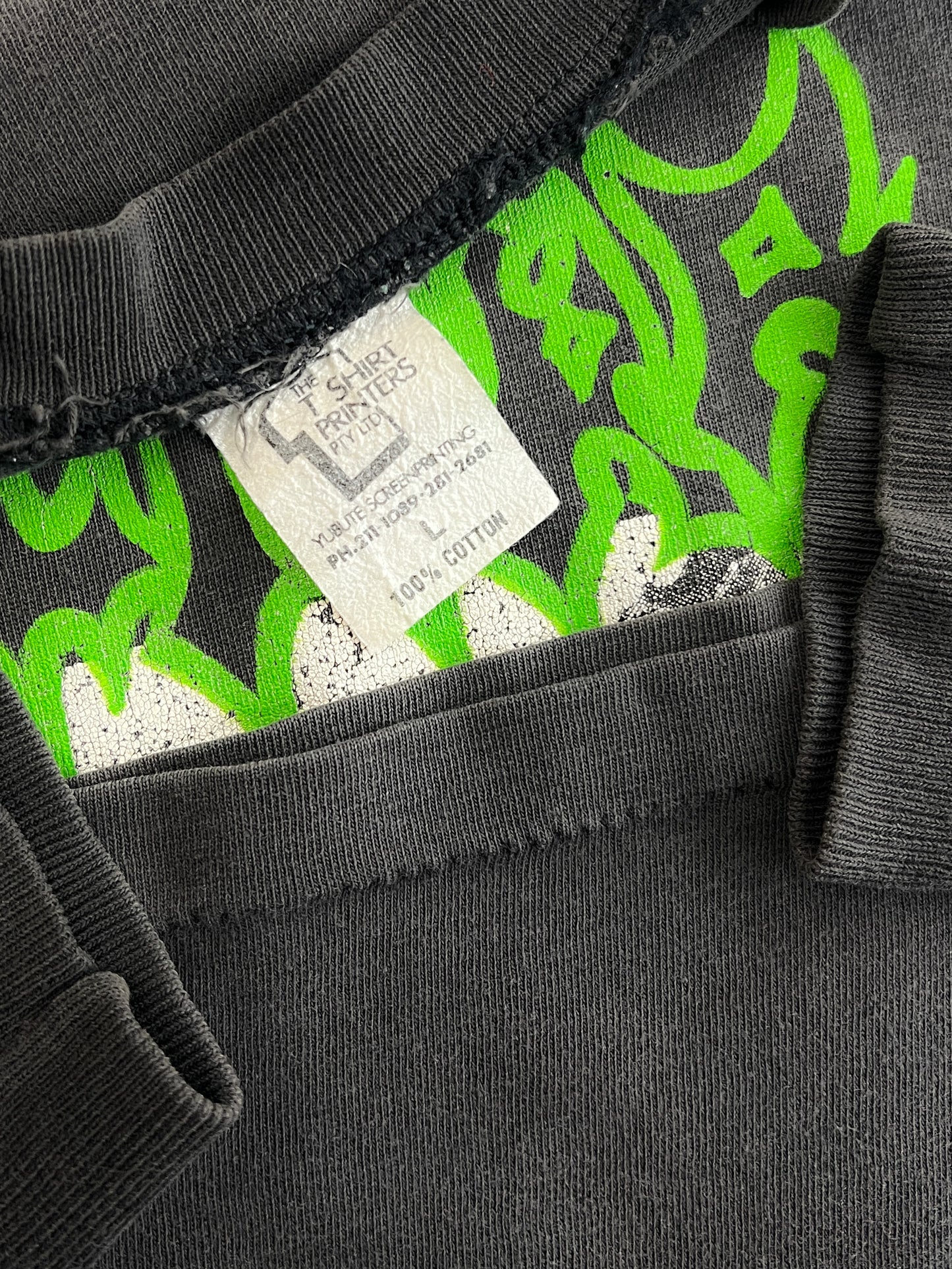 '92 Sepultura "Third World Posse" Long Sleeve Tee [L]