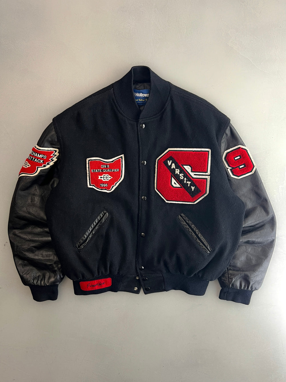 1990's Holloway Chainstitch Varsity Jacket [L/XL]