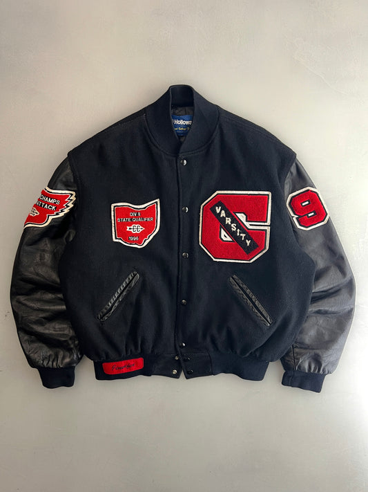 1990's Holloway Chainstitch Varsity Jacket [L/XL]