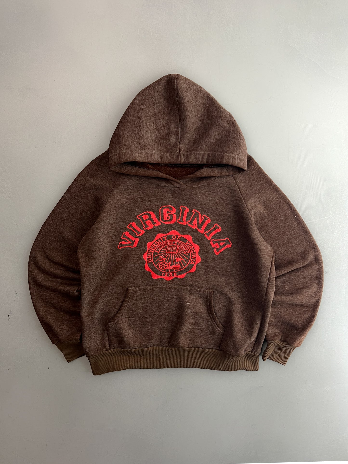 1970's University Of Virginia Raglan Hoodie [S]