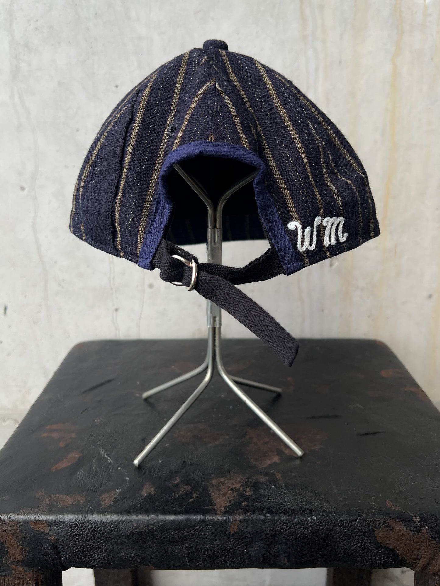 Early 20th c. Japanese Fabric 1930's Baseball Cap By Troy O'Shea Handmade [Adjustable]
