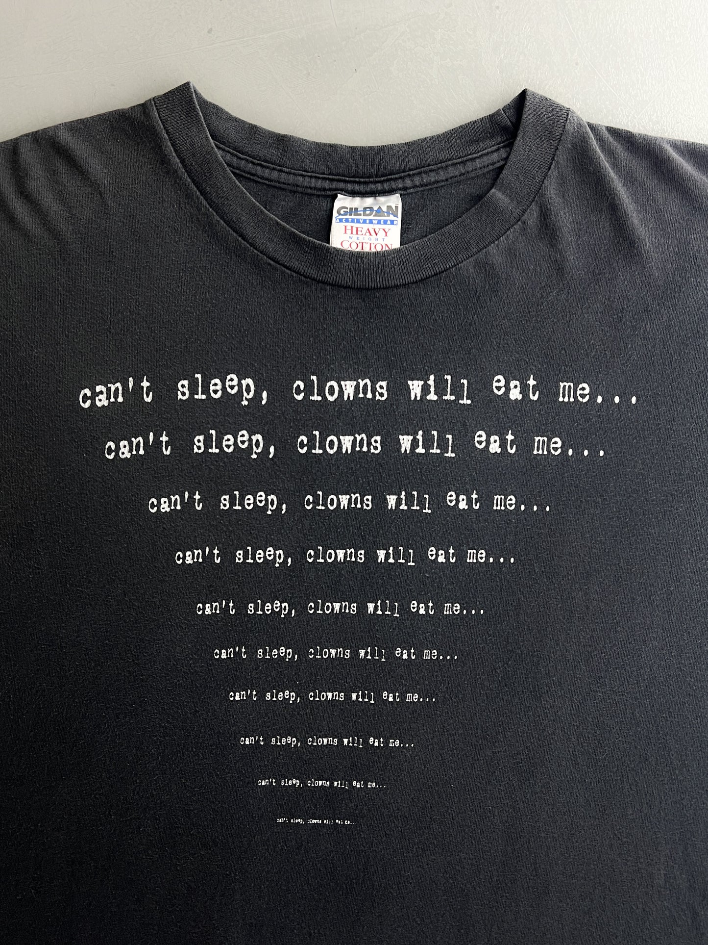 1990's Can't Sleep, Clowns Will Eat Me Tee [XL]