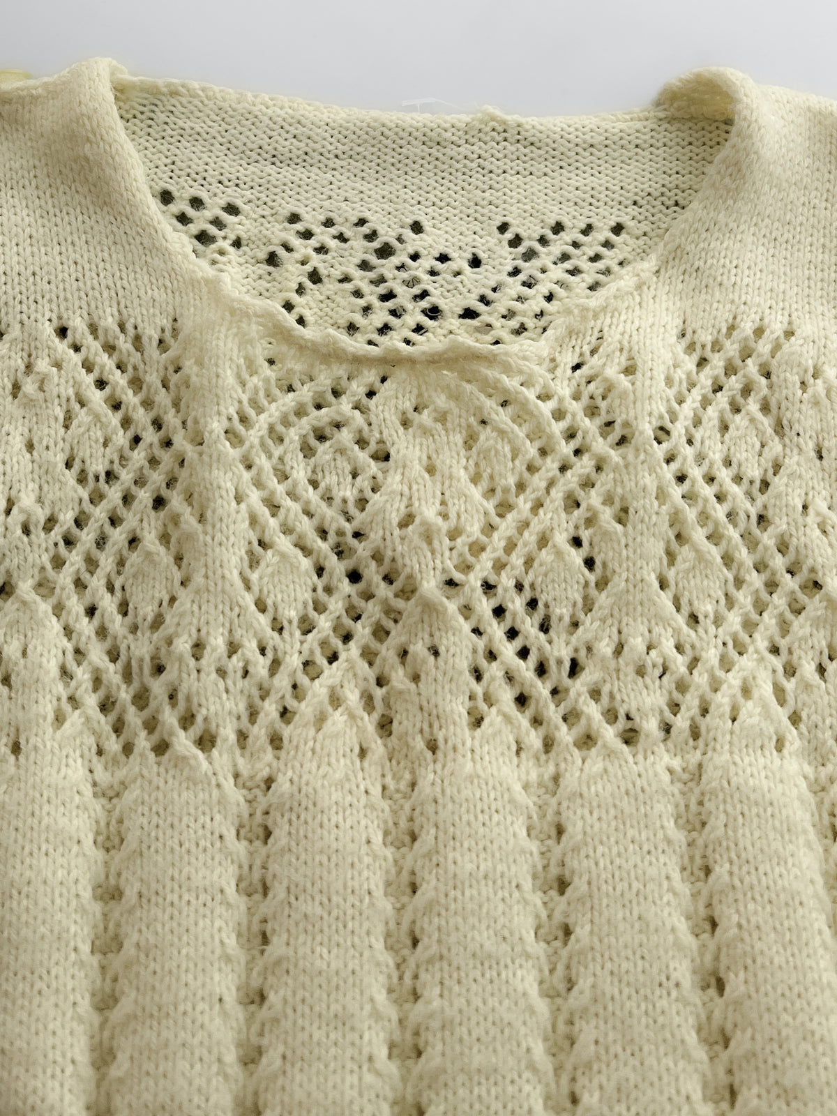 1960's French Knit Blouse [Women's S]
