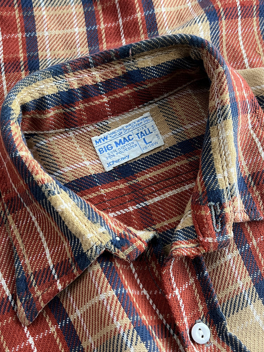 1960's Cotton Big Mac Flannel [L]