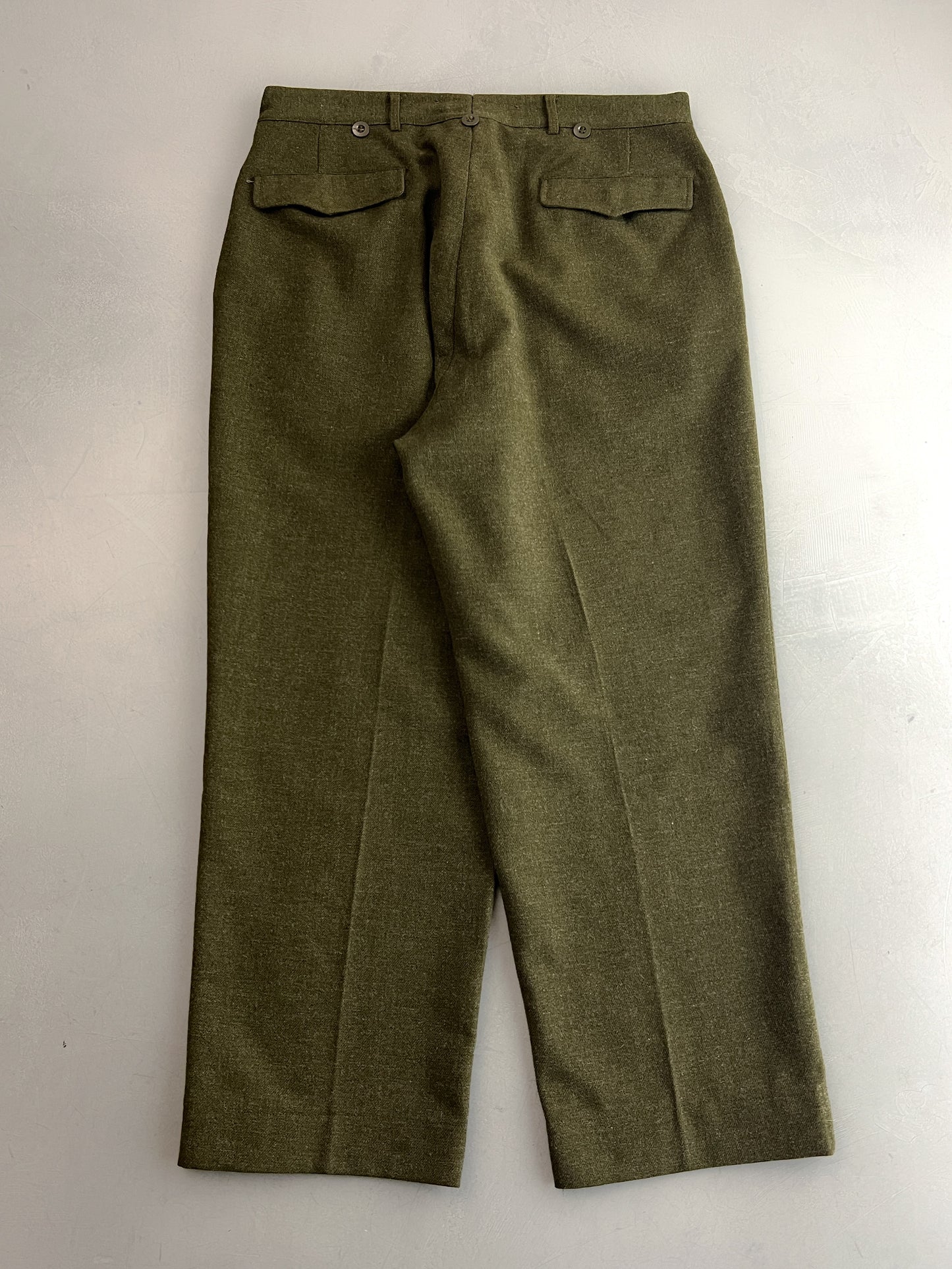 1960's French Army Wool Trousers [32"]