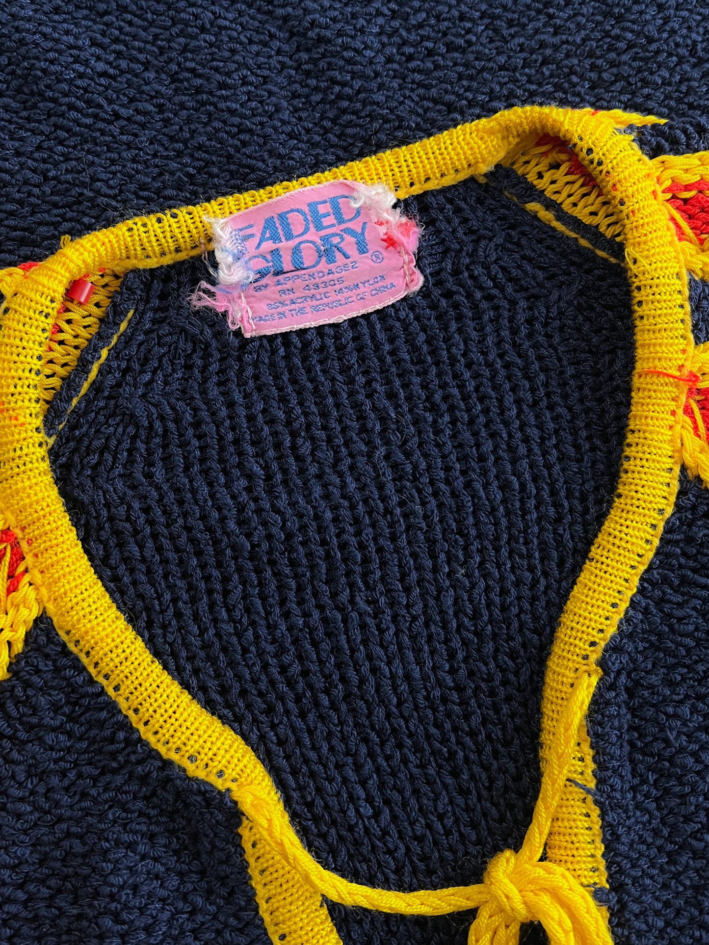 1960's Beaded Folk Knit [M]