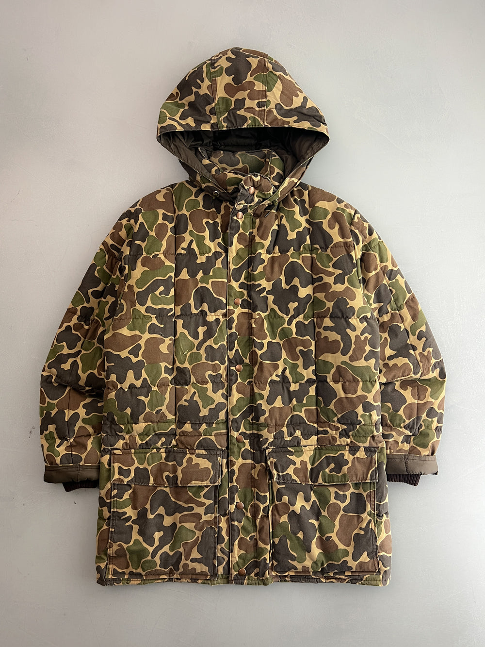 Black Sheep Duck Camo Quilted Jacket [L]