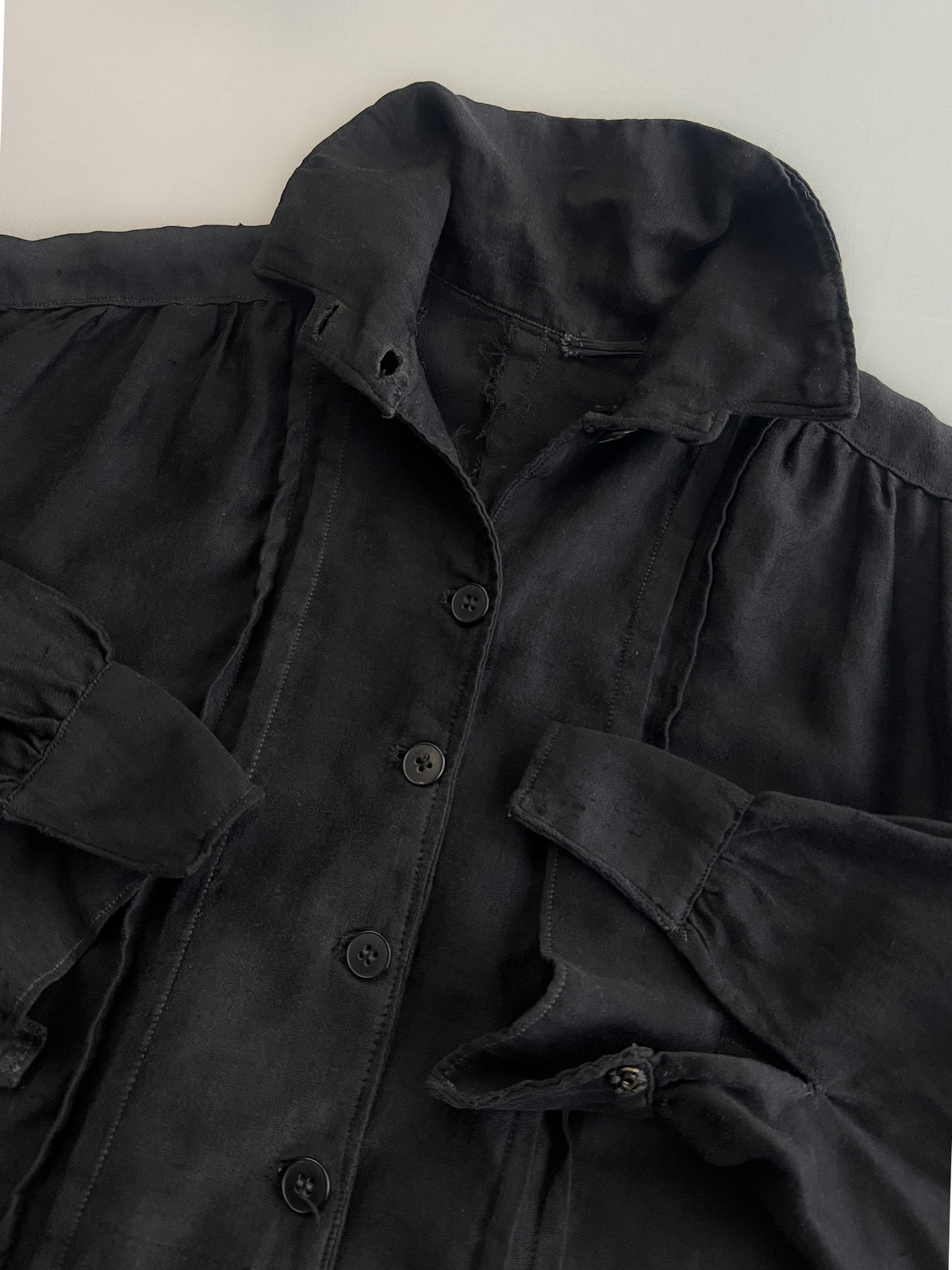 Late 1800's French Cotton Blouson [Womens S]
