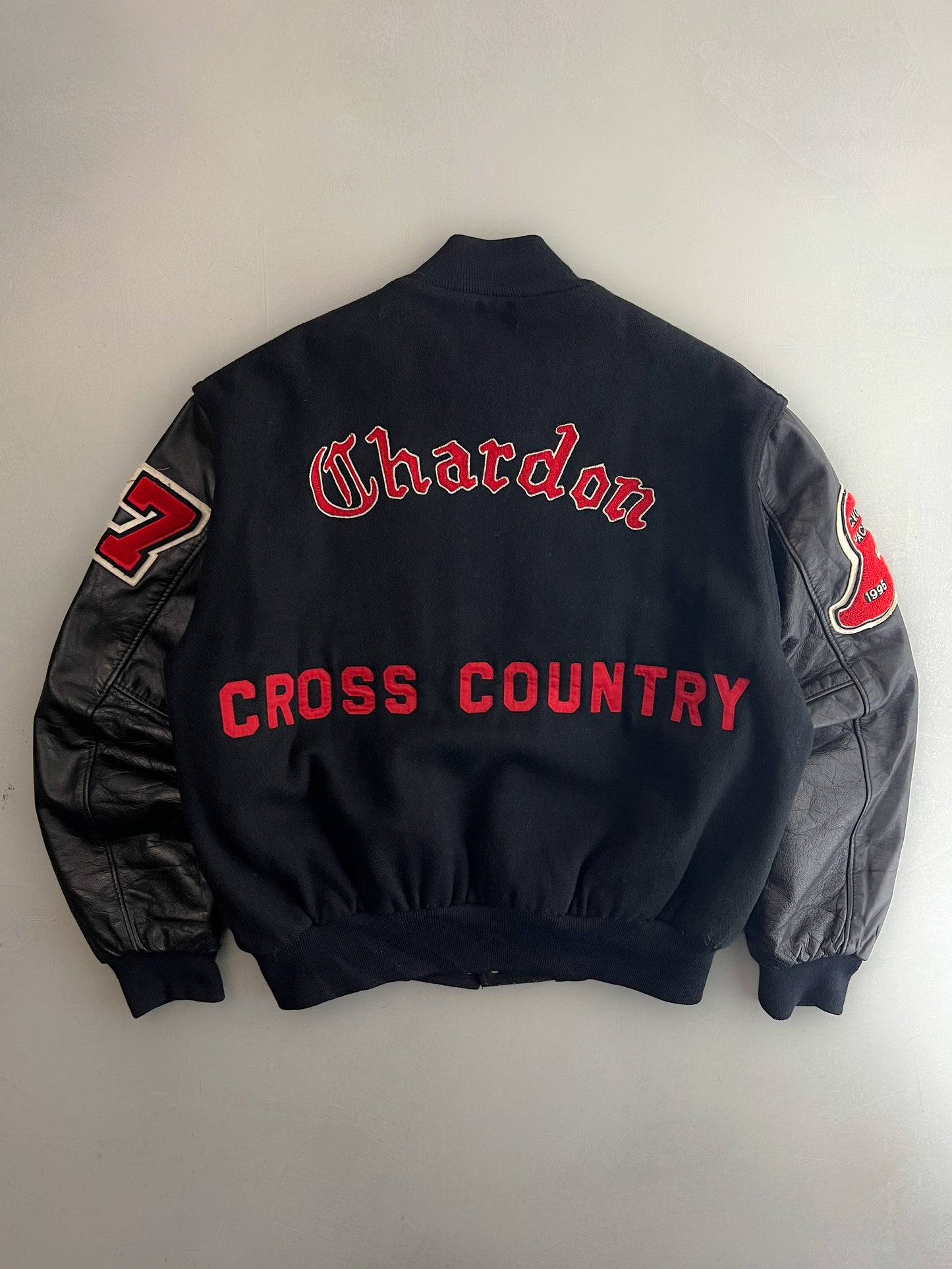 1990's Holloway Chainstitch Varsity Jacket [L/XL]