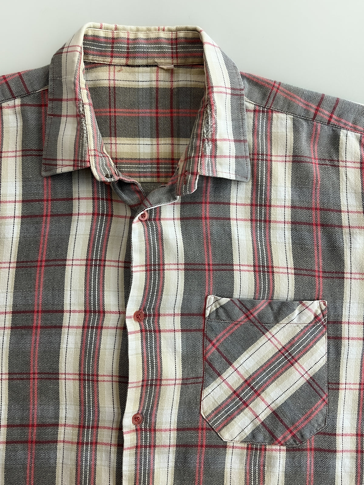 Boxy French Grandfather Shirt [L/XL]