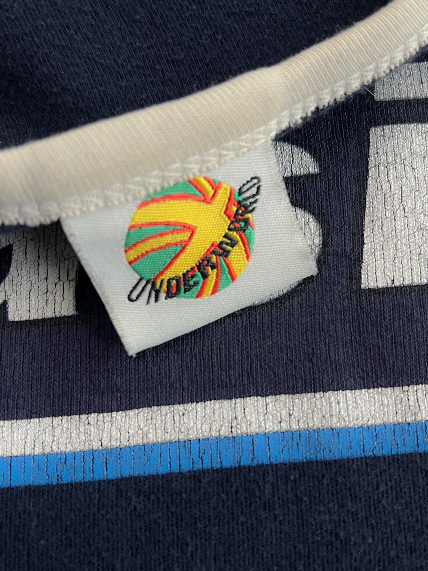 90's Oasis "Maine Road" Ringer Tee [XS]