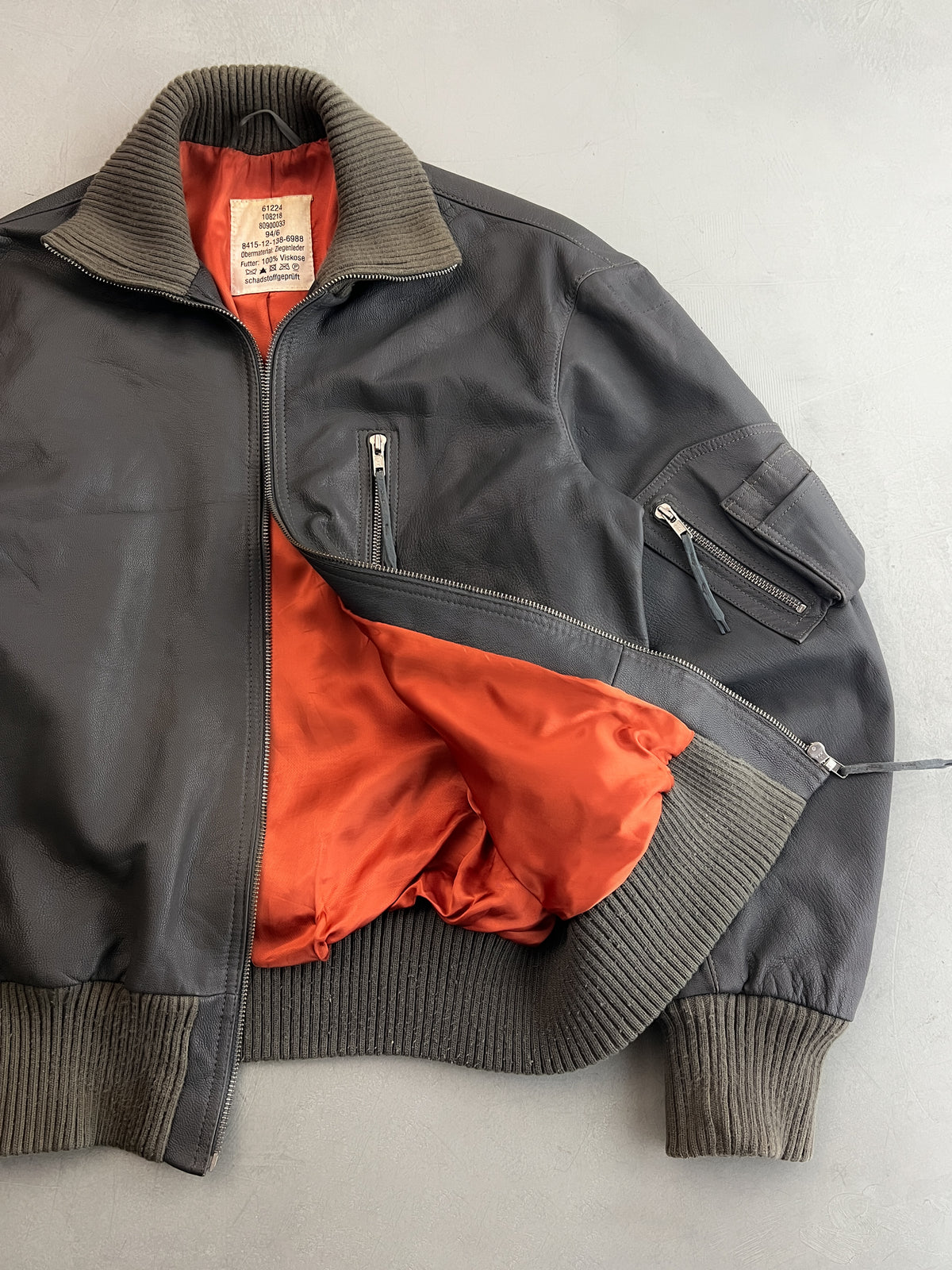 1980's German Bundeswehr Flight Jacket [L]