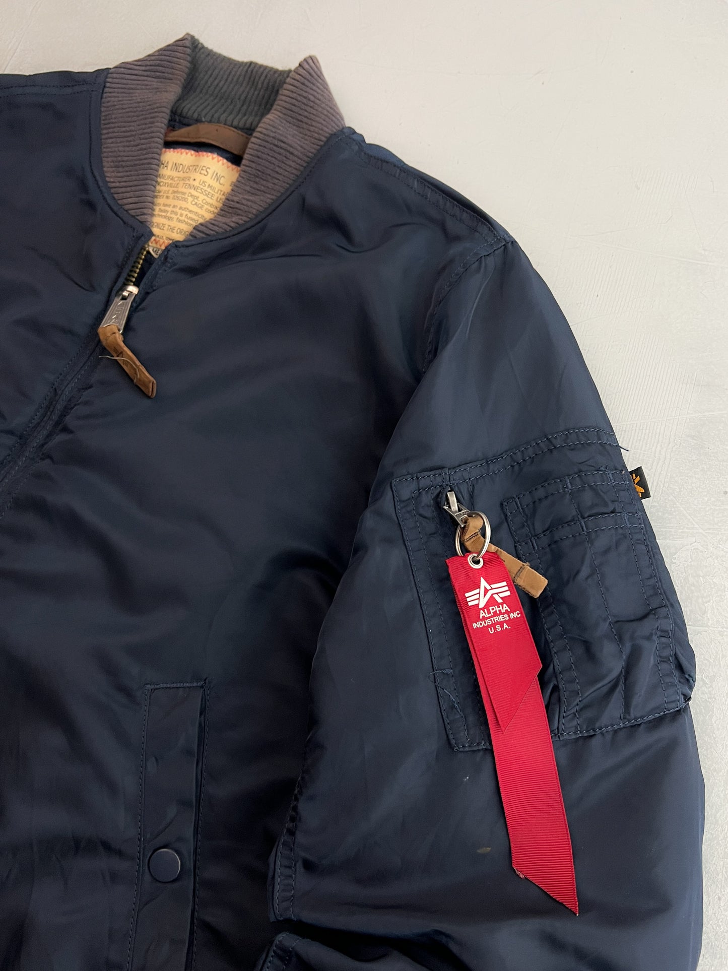 1990's Alpha Industries MA-1 Flight Jacket [M]