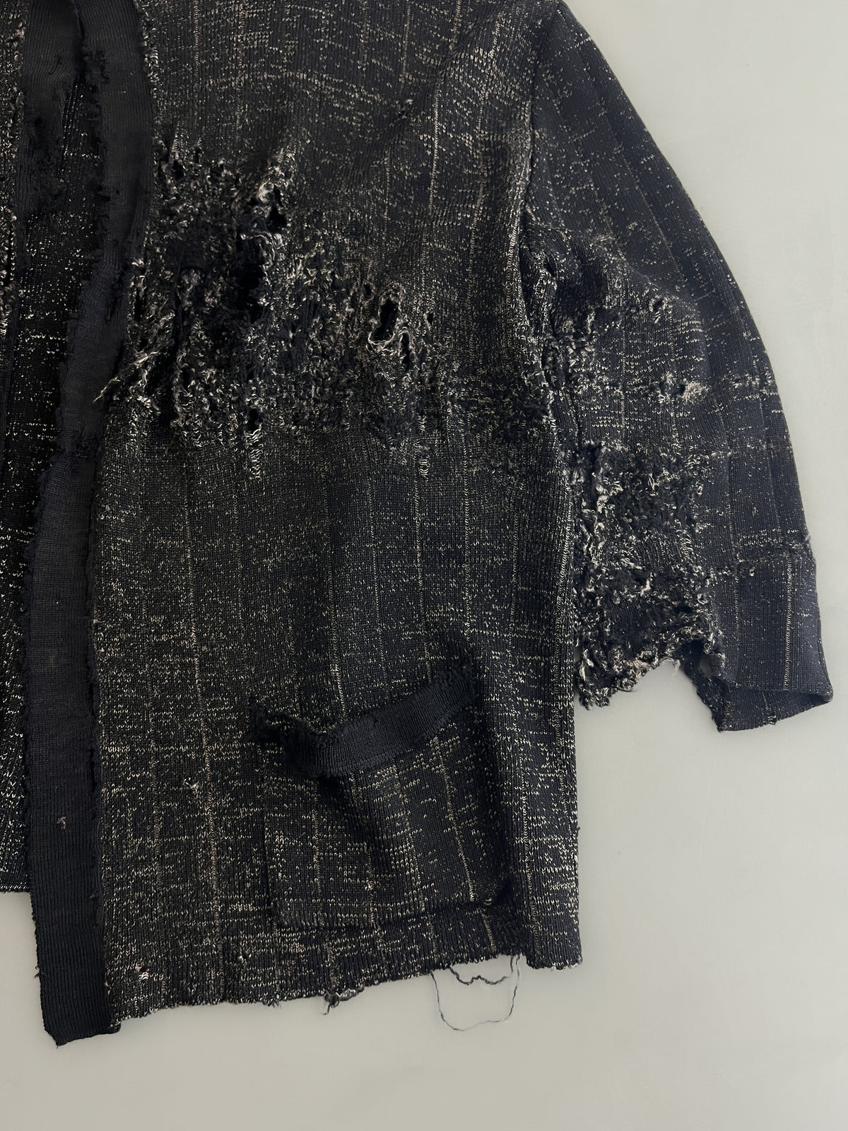 1940's Heavily Distressed French Cardigan [M]