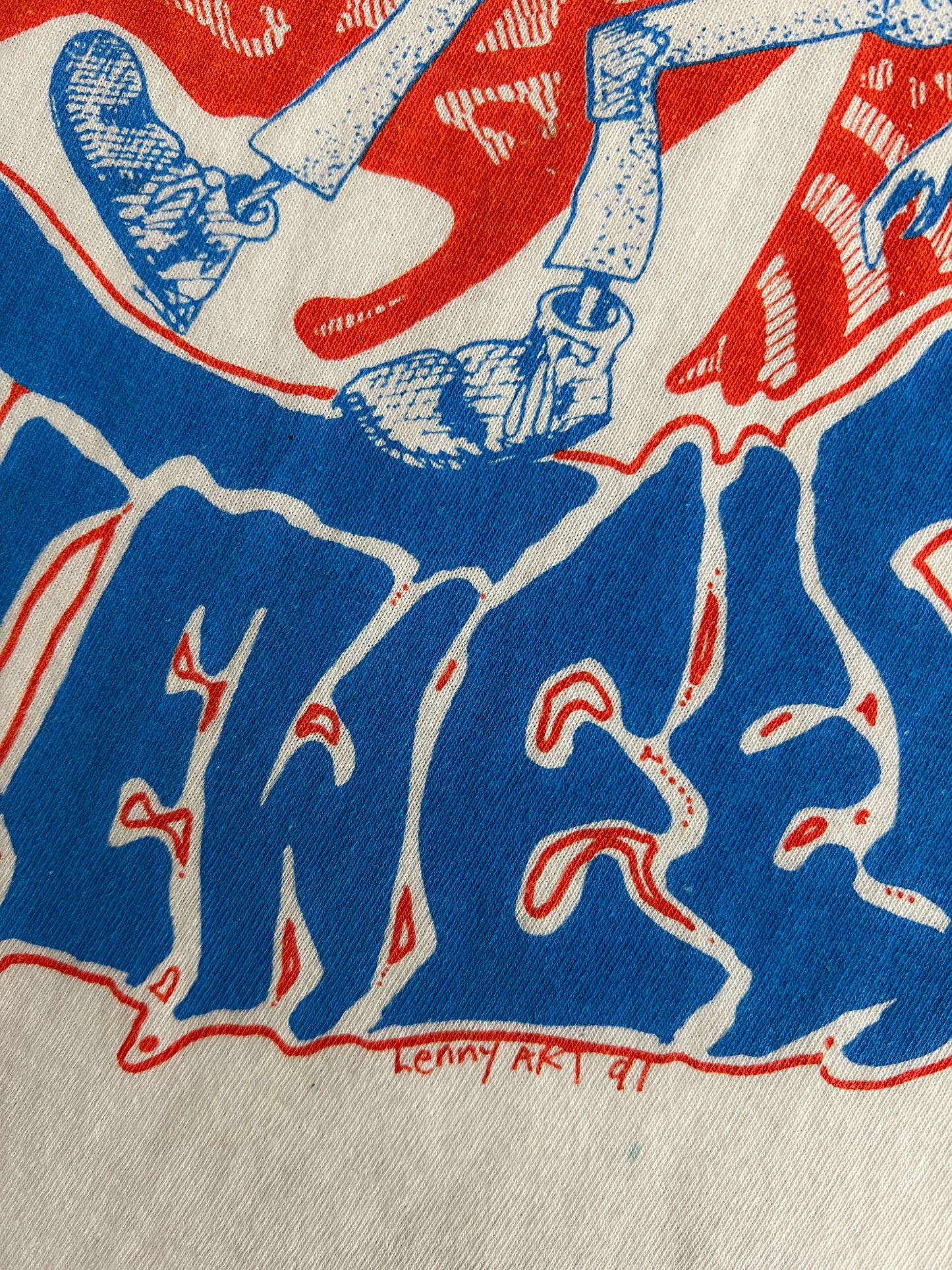 '91 Meanies + Tumbleweed Tour Cut Off Tee [L]