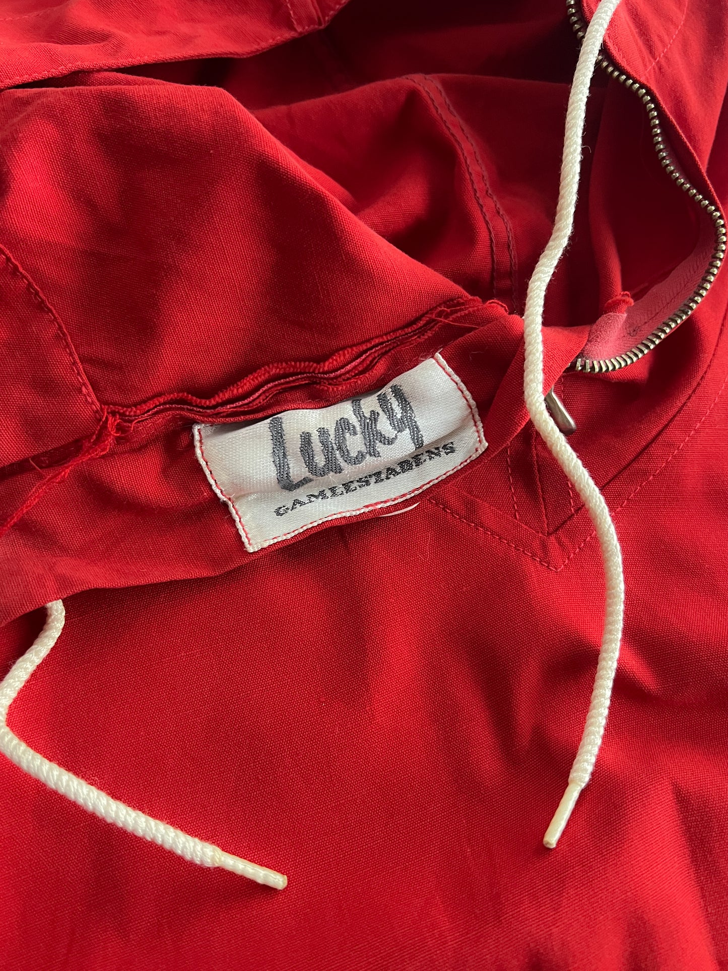 70's/80's Lucky Fabriks Cotton Anorak [S/M]