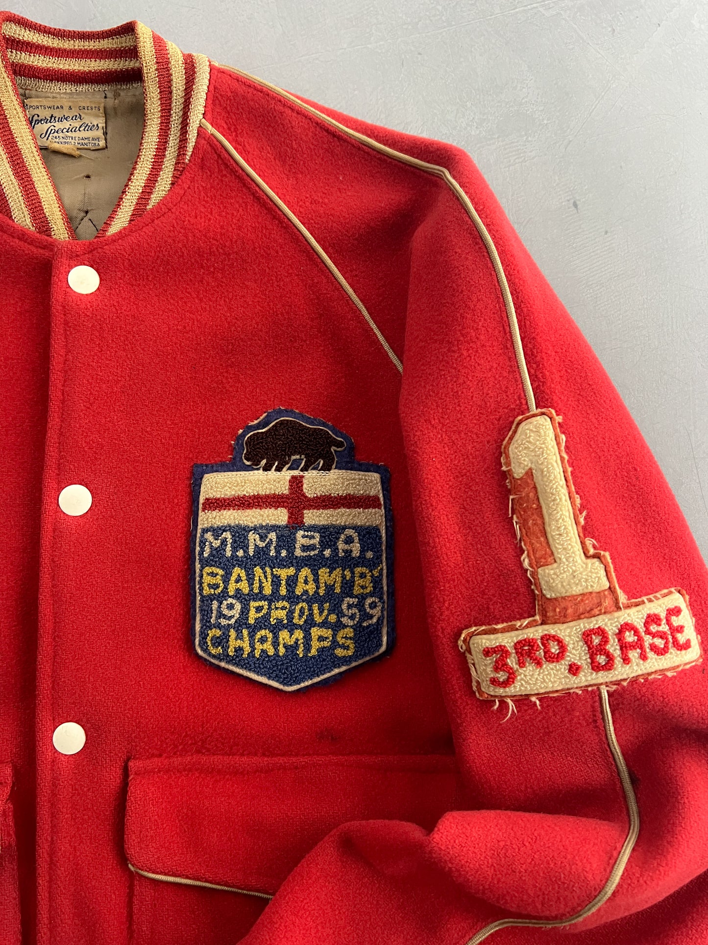 1950's Molgat's All Stars Baseball Jacket [M]