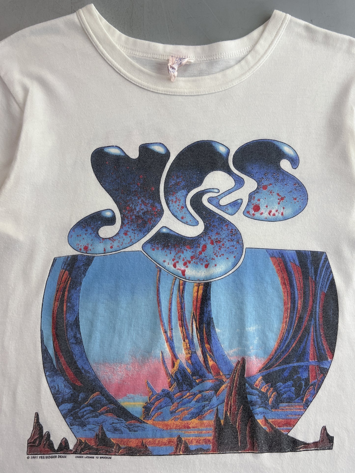 '91 YES "Union" World Tour Tee [M]
